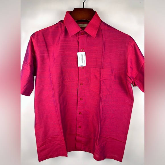 SUNDARI SILKS Men’s Shirt Size M‎ - Picture 1 of 5